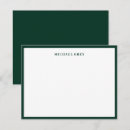Search for hunters note cards Dark green