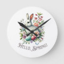 Search for easter egg clocks Bunny