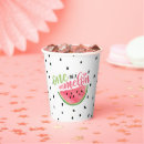 Search for pink paper cups First birthday