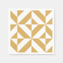 Search for geometric art deco pattern napkins Modern