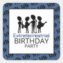 Search for extraterrestrial stickers Outer space