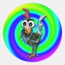 Search for cartoon rooster stickers Bird
