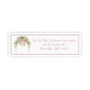 Search for pretty in pink return address labels Girly