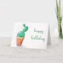 Search for cactus birthday cards Cute