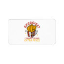 Search for exercise return address labels Gym