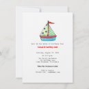 Search for sailboat invitations Red