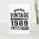 Search for 1989 birthday cards Vintage