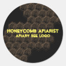 Search for yellow honeycomb stickers Apiary