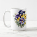 Search for pansy flower mugs Yellow