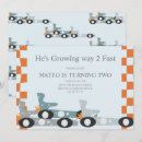 Search for race car party invitations Retro