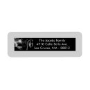 Search for silver sweet 16 return address labels Party