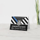 Search for police congratulations cards Law enforcement