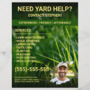 Search for landscaping flyers Yard work