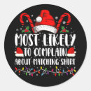 Search for about round stickers Merry christmas
