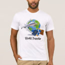 Search for world traveler tshirts Globe