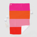 Search for bright golf towels Hot pink