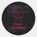 Search for blood red stickers Skull
