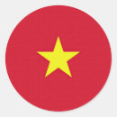 Search for vietnam stickers Red
