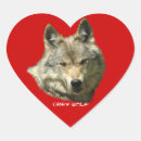 Search for head heart stickers Wolf