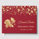 Search for retirement guest books Gold