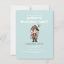 Search for spy birthday invitations Boy