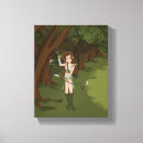 Search for elf canvas prints Warrior