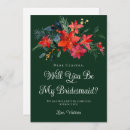 Search for christmas bridal party proposal cards Elegant