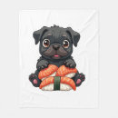 Search for black pug blankets Wolf