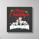 Search for santa canvas prints Animal