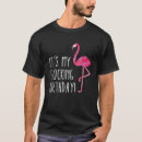 Search for flamingo birthday tshirts Flocking