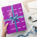 Search for button wrapping paper Purple