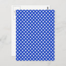 Search for polka dot patterns postcards Round