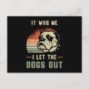 Search for funny bulldog postcards Pet