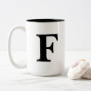 Search for f mugs Alphabet