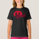 Search for red girls tshirts Black