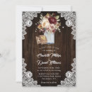 Search for mauve wedding invitations Rustic