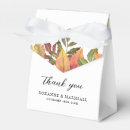 Search for autumn wedding favour boxes Fall in love