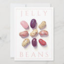 Search for jelly bean shaped invitations Candy