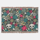 Search for mexican blankets Sugar skull