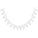 Search for triangle bunting flags For her