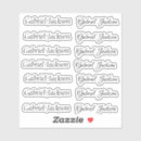 Search for type stickers Elegant
