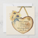 Search for sunflower anniversary invitations Country