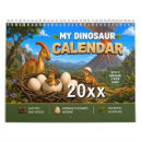 Search for dinosaur calendars Jurassic