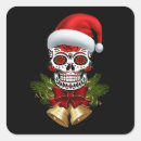 Search for day the dead stickers Sugar skull