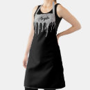 Search for silver glitter aprons Sparkly
