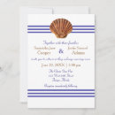 Search for seashell wedding invitations Island