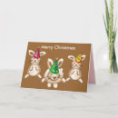 Search for cute rabbit christmas cards Rabbits