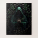 Search for mystical puzzles Green