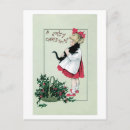 Search for vintage black cat christmas cards Xmas