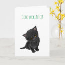 Search for cute good luck cards Cat